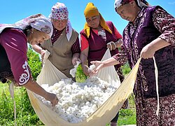 La coopérative de coton ACSC "Bio Farmers" au Kirghizstan